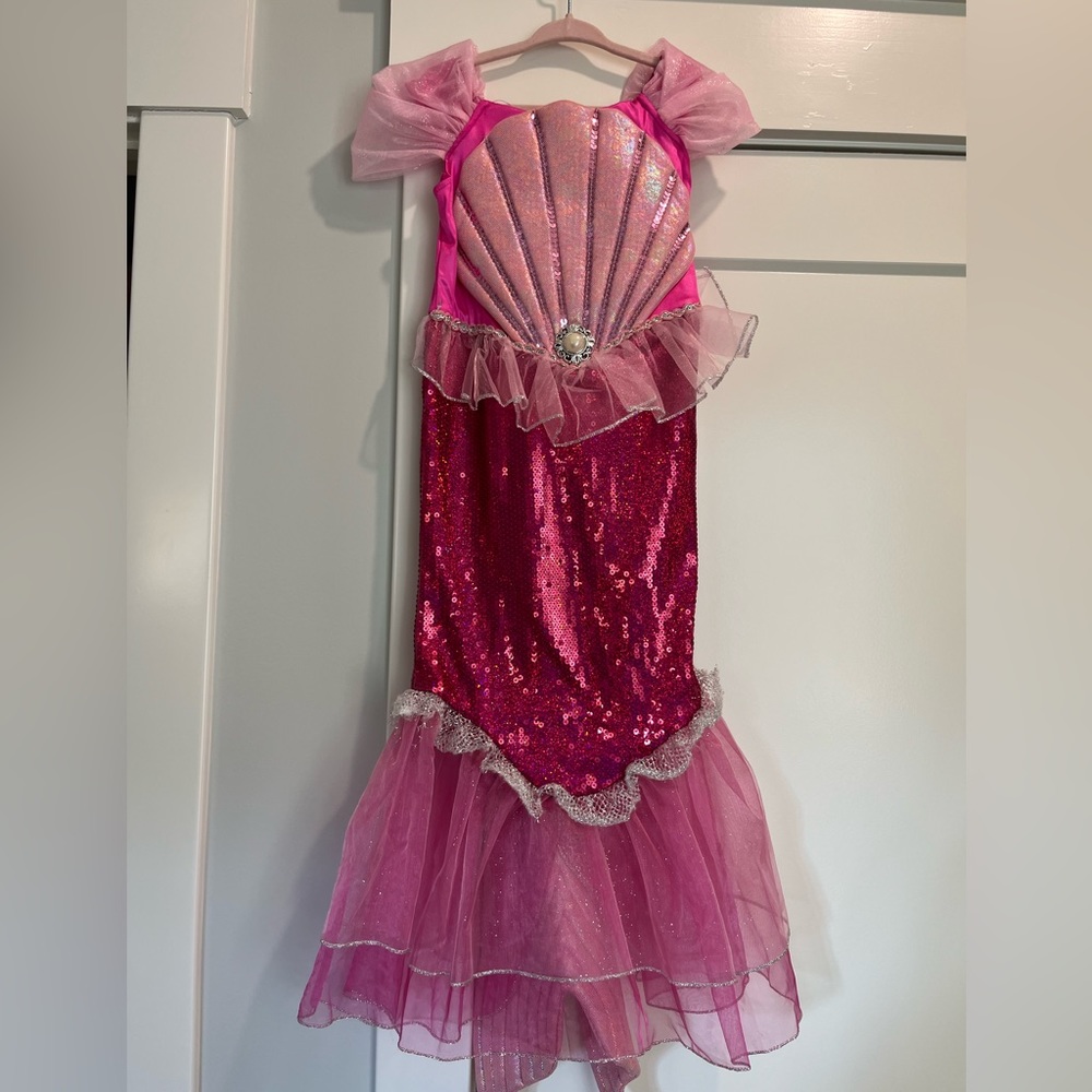 Girls mermaid dress up costume- size 4